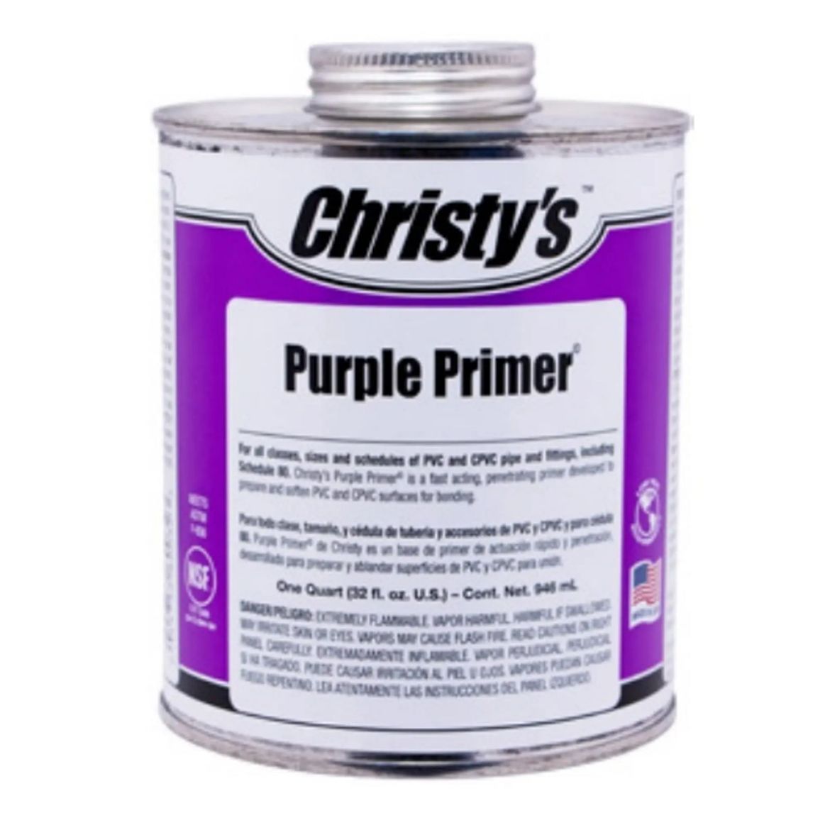 Picture of 118ml Purple priming fluid with dauber brush