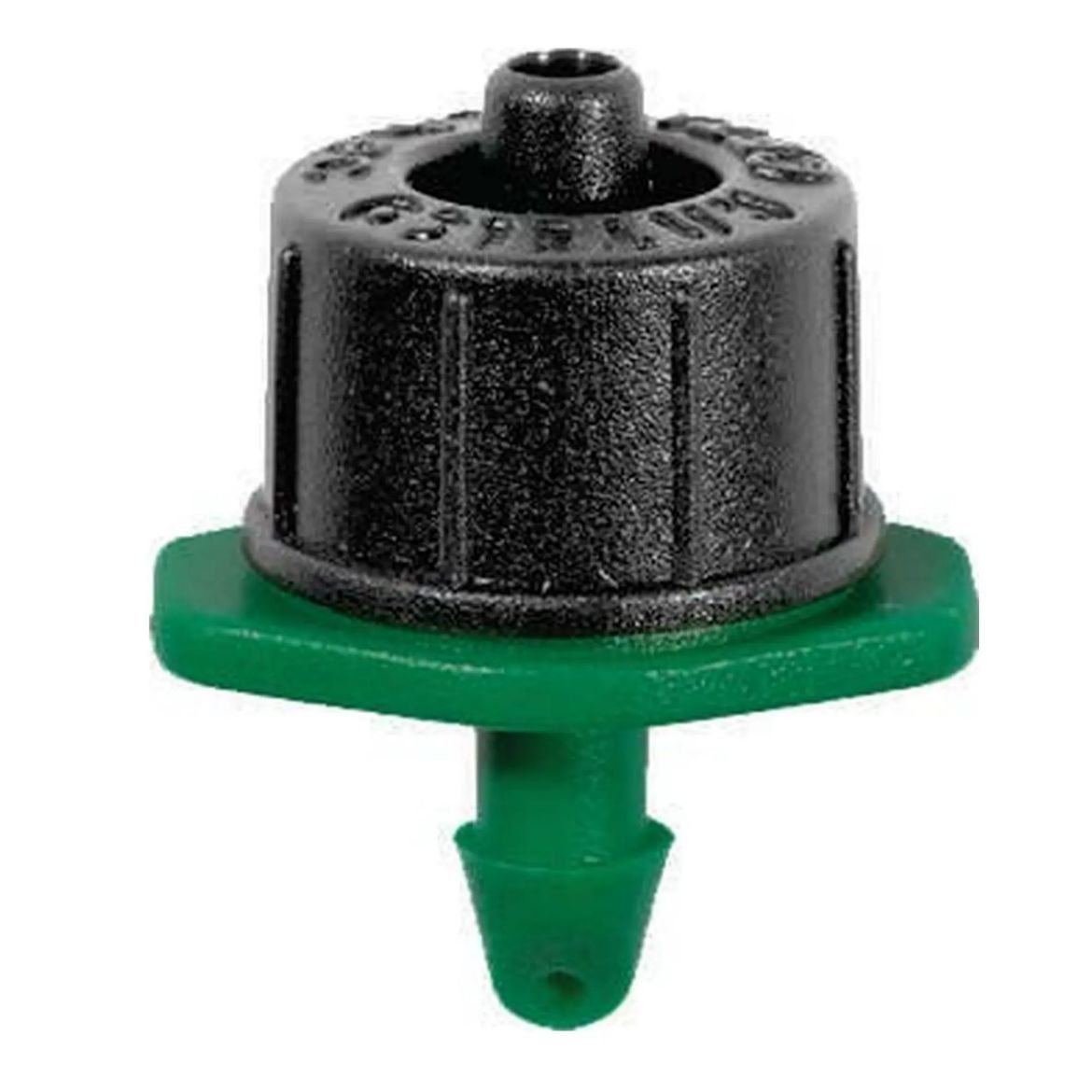 Picture of 8lpm CETA Pressure Compensating Agriculture Dripper 4mm barb (Green Base)