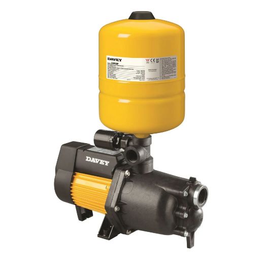 Picture of Davey XJ50P Pressure Pump with Pressure Switch and Supercell 8P Steel Pressure Tank - $766.00 Inc. GST