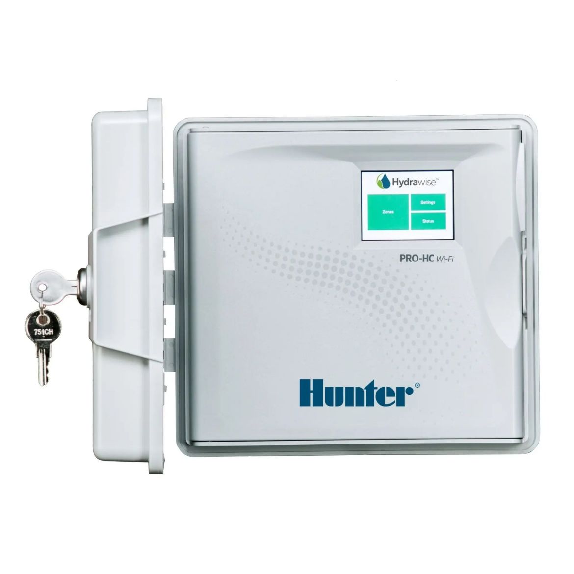 Picture of Hunter Hydrawise PRO-HC 6 station outdoor plastic cabinet WiFi controller with web-based software