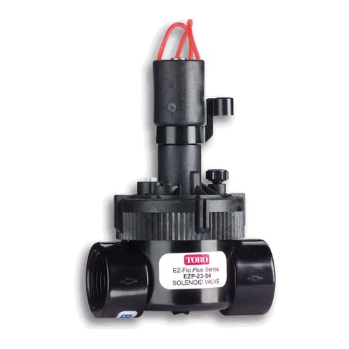 Picture of Toro Ez Flo Plus™ Jar-Top solenoid plastic globe valve with flow control, female BSP inlet and outlet