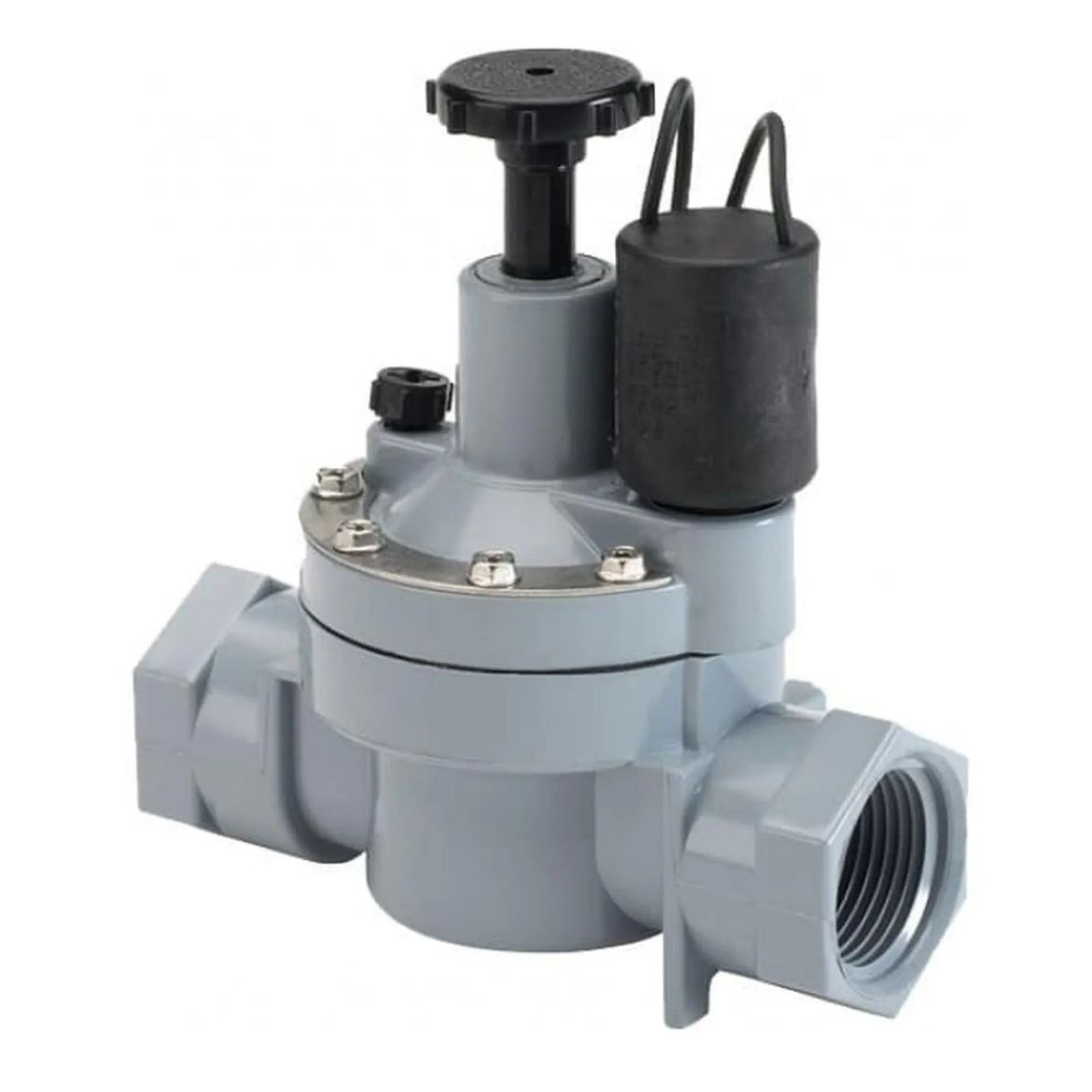 Picture of Richdel® & Irritrol 25mm 205 Series solenoid plastic globe valve with flow control, female BSP inlet and outlet