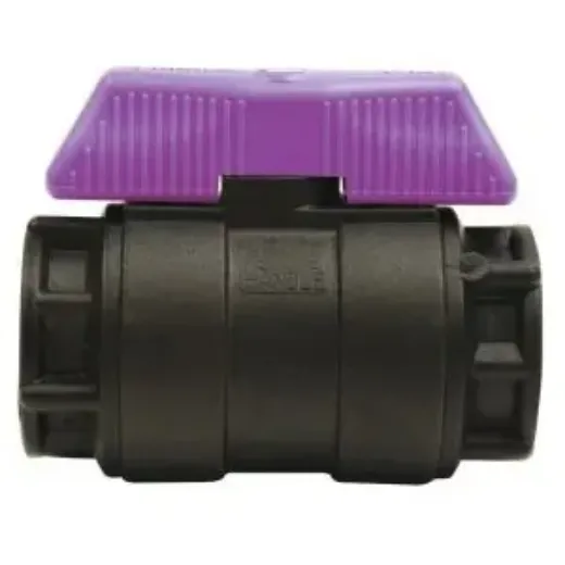 Picture for category Philmac Poly Ball Valves - Female BSP x Female BSP - Purple Handle