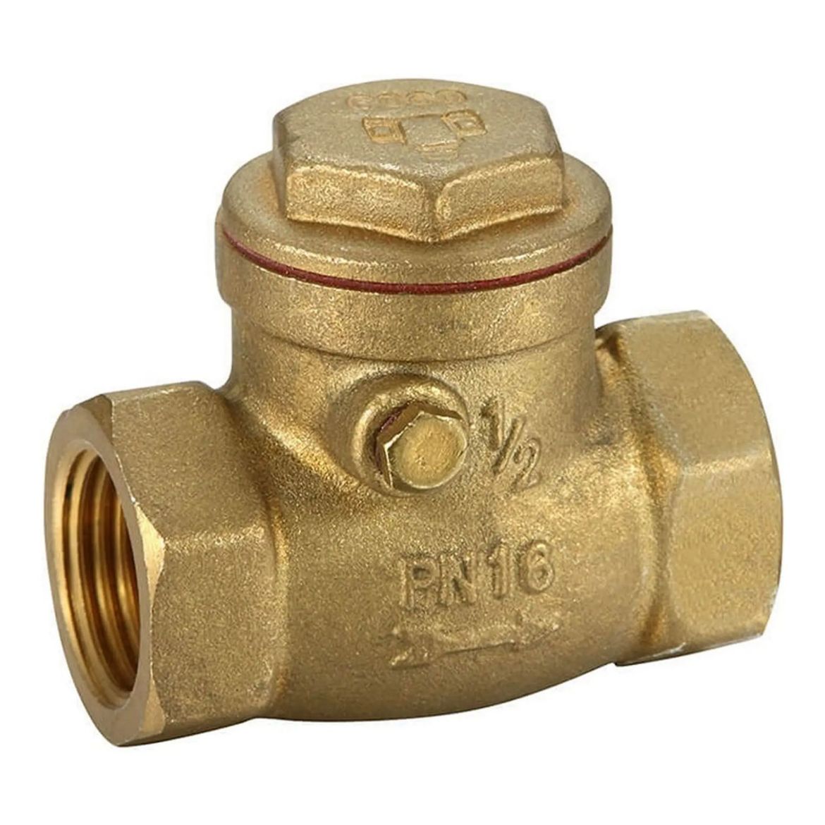 Picture of ½" Brass Swing Check Valve