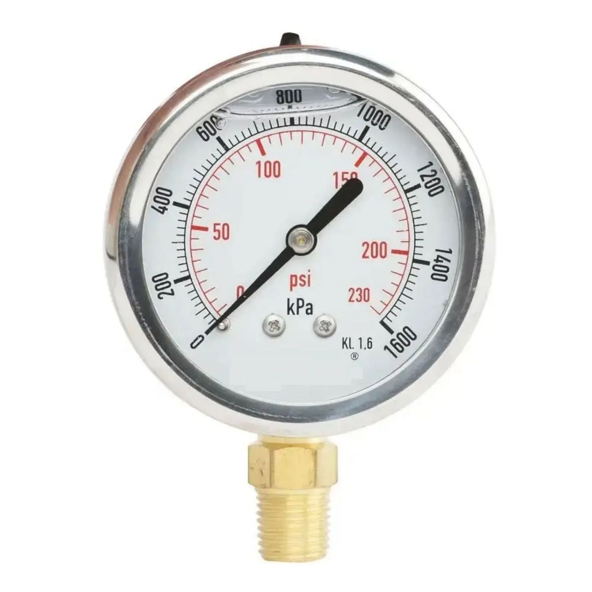 Picture of 0-800kPA 63mm Liquid Filled Pressure Gauge