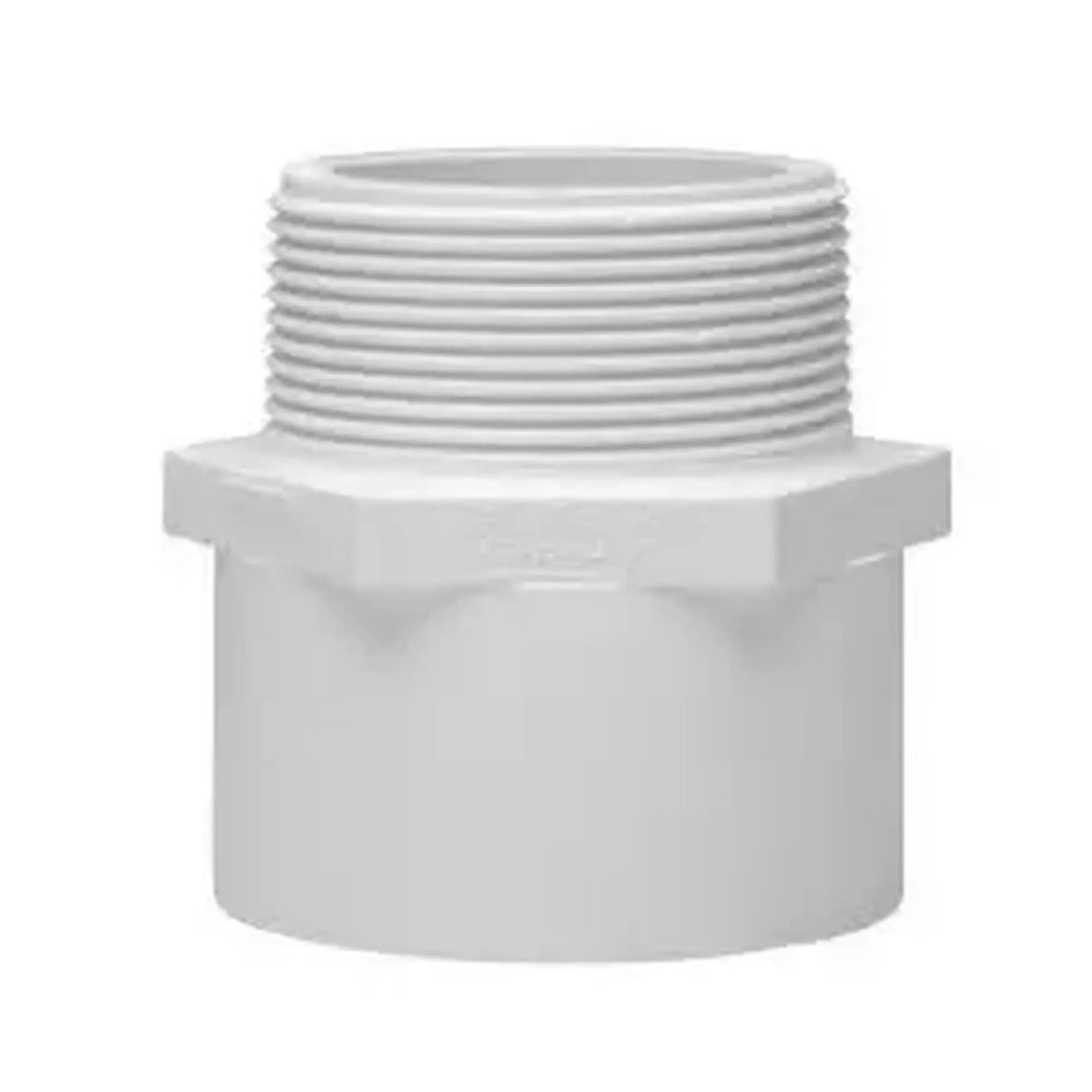 Picture of 40mm x 1 ½" PVC Valve Socket PN18 (Slip x MBSP) (CAT17)