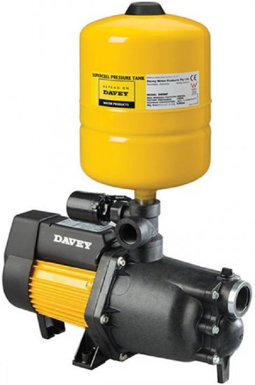 Davey XJ70P18 Pressure Pump 0.80kW 240V with Pressure Switch & 18L Tank - Click Image to Close