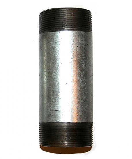 Galvanised SBE Pipe Pieces 2" x 150mm - Click Image to Close