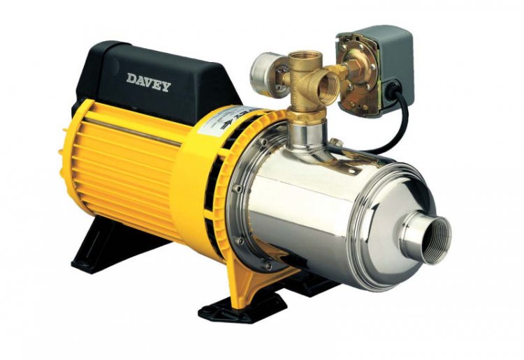 Davey HM270-19P Pressure Pump 1.90kW 240V with Pressure Switch - Click Image to Close