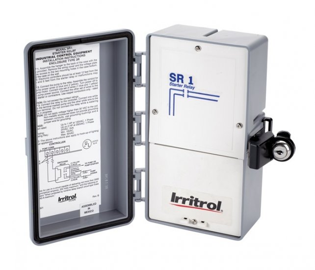 Irritrol / Richdel Pump Start Relay, 2 HP-24V for 2 HP Single Phase 240 VAC Pump - Click Image to Close