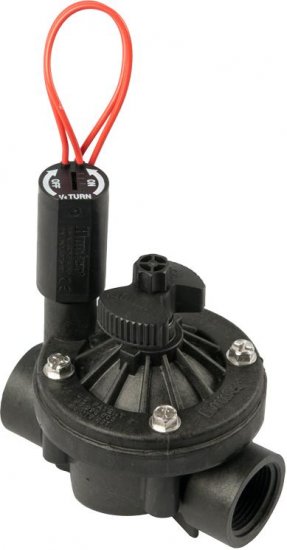 Hunter 40mm ICV glass-filled nylon globe valve w flow control & filter Sentry - Click Image to Close