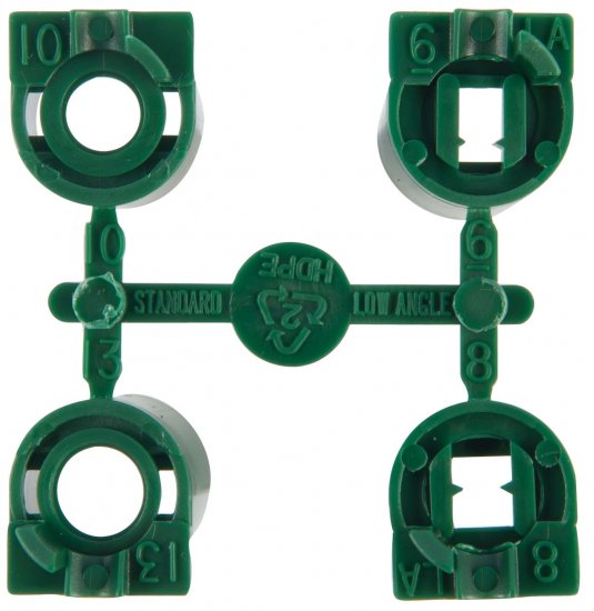 Hunter PGP Ultra & I-20 High Flow Nozzle Rack (Green) - Click Image to Close
