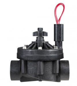 Hunter 40mm ICV glass-filled nylon globe valve w flow control & filter Sentry