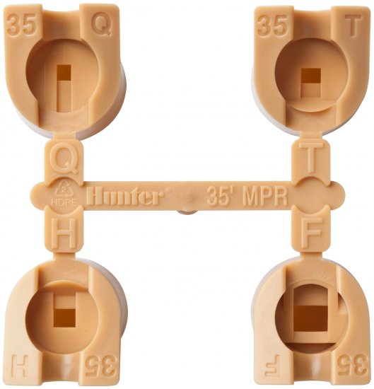 Hunter PGP Ultra & I-20 MPR35 Nozzle Rack (Beige) - Click Image to Close