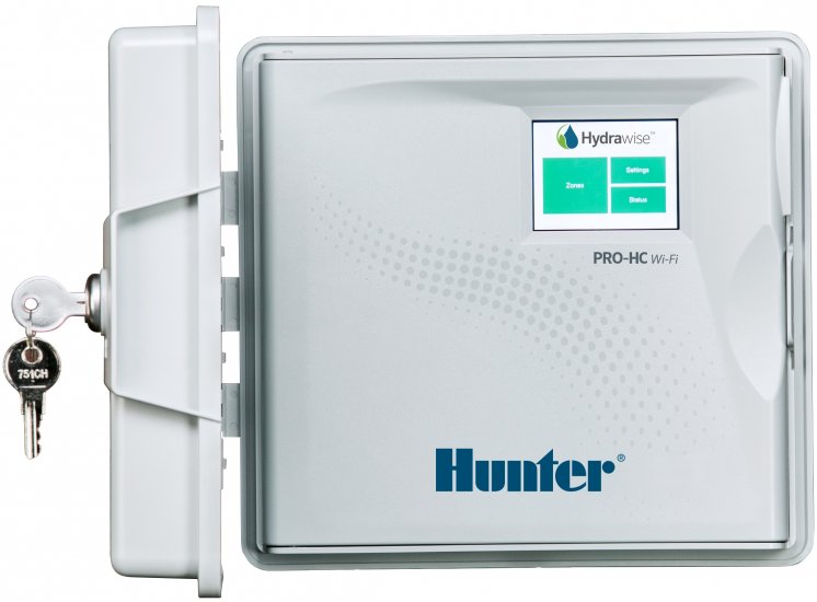 Hunter Hydrawise PRO-HC 24 station outdoor plastic WiFi controller with web-base - Click Image to Close