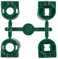 Hunter PGP Ultra & I-20 High Flow Nozzle Rack (Green)