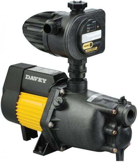 Davey XJ70T Pressure Pump 0.80kW 240V with Torrium2® Controller - Click Image to Close