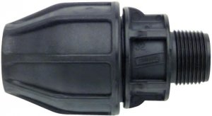 Philmac Easy LOC Metric End Connector MI 90mm x 3" BSP