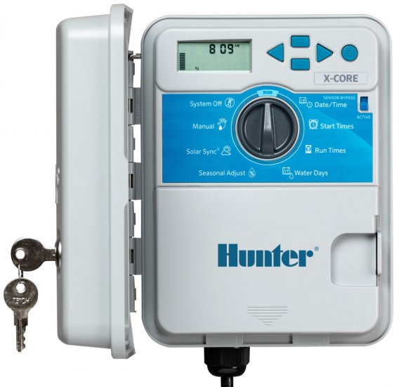 Hunter X Core 8 Station Outdoor Controller - Click Image to Close