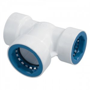 NLS - 25mm PVC Lock Tee