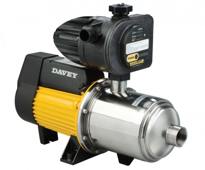 Davey HM90-11T Pressure Pump 1.05kW 240V with Torrium2® Controller - Click Image to Close