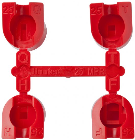 Hunter PGP Ultra & I-20 MPR25 Nozzle Rack (Red) - Click Image to Close