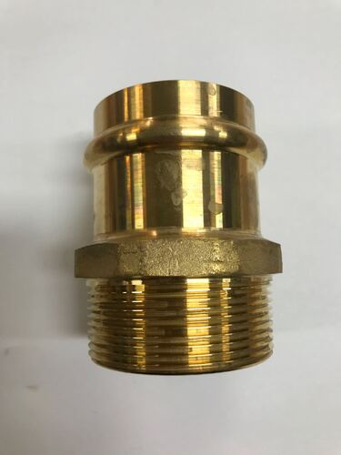 NLS - 50mm x 2" C-Press Male Adaptor - Water - Click Image to Close