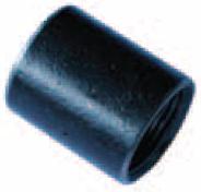 Black Steel Socket 1/2" - Click Image to Close